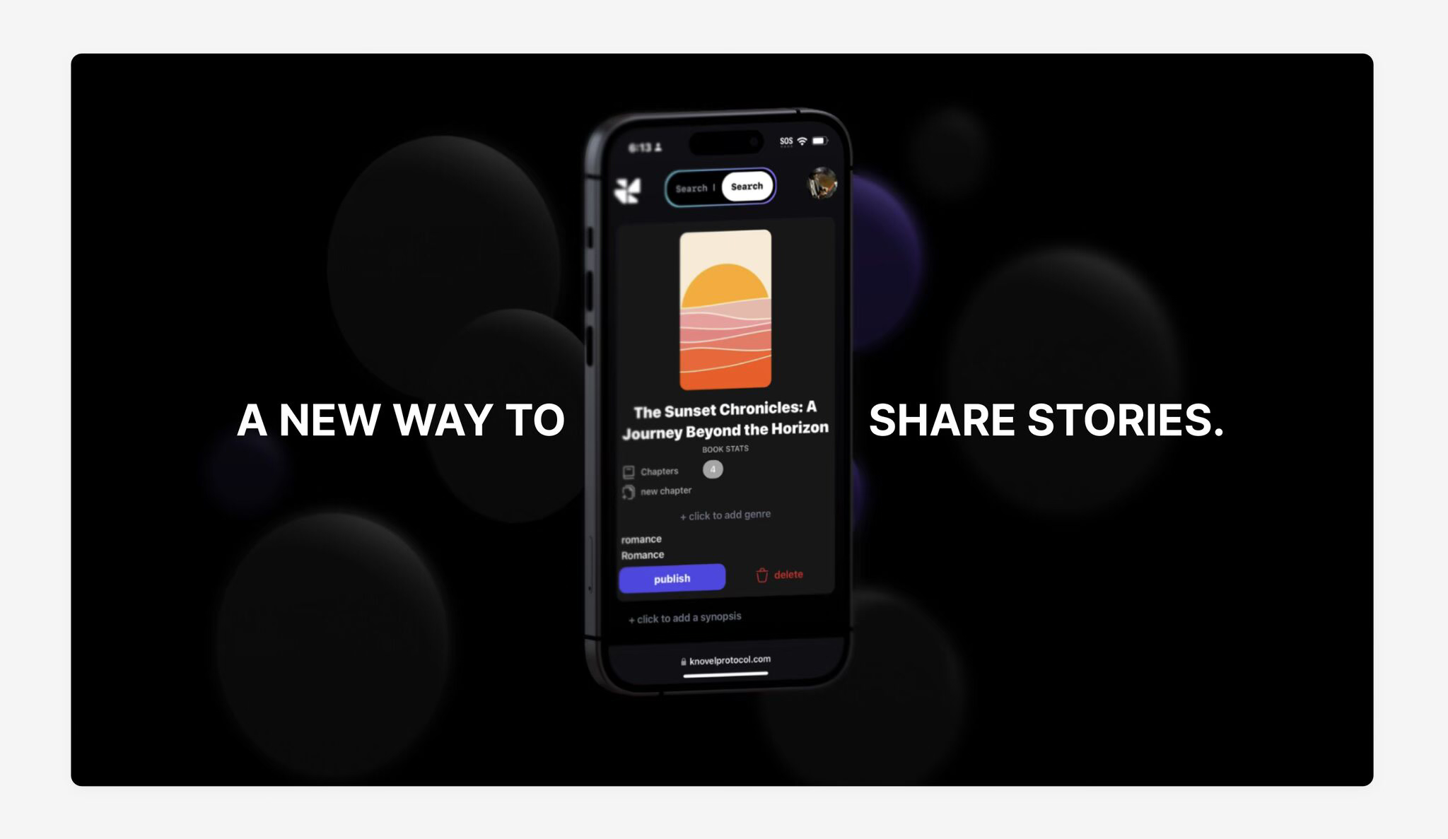 Anders brand wordmark in white placed on top of an image of a modern interior design.