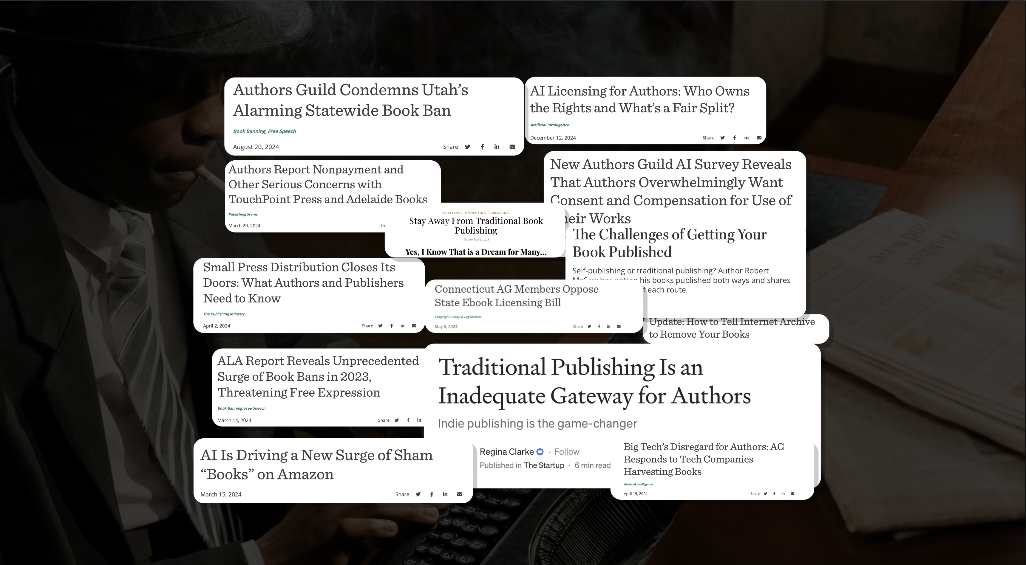 Anders brand wordmark in white placed on top of an image of a modern interior design.